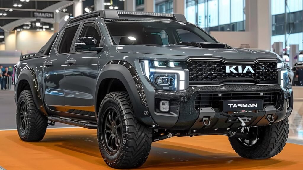 2026 Kia Tasman Pickup Debuts: Strong Power, Smart Features, and Tough Capability