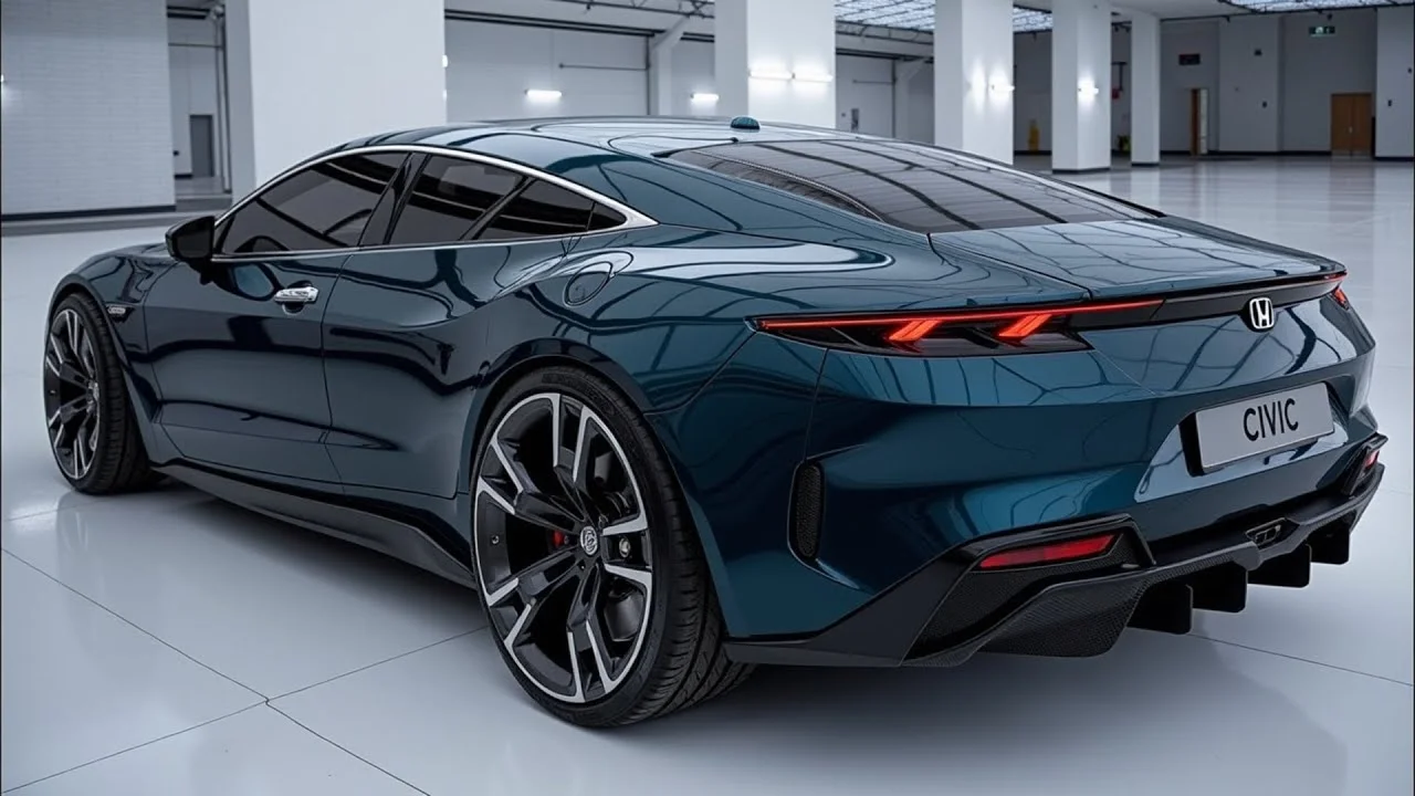 Honda Civic 2026 Hybrid Launch: Luxury Features, 45 MPG Efficiency & Futuristic Technology Revealed